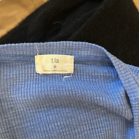 Anthropologie thermal 3/4 length tee - Picture 2 of 3